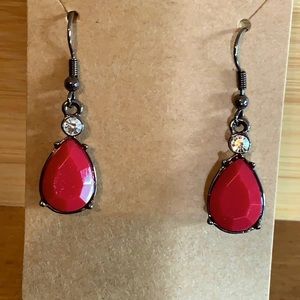 Hanging earrings